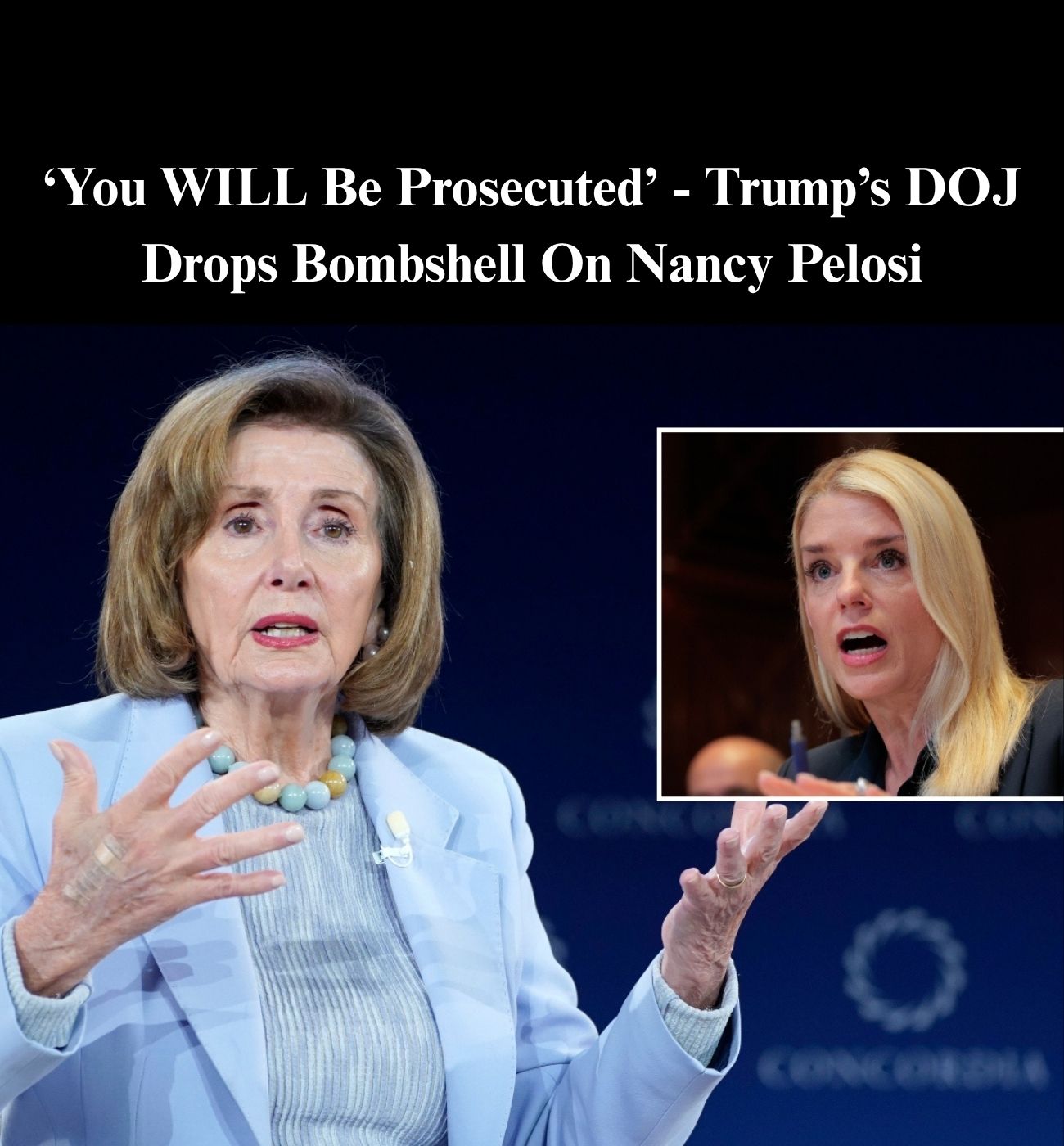 DOJ Warns Pelosi, Calif. Dems Over Threats to Arrest Federal Agents