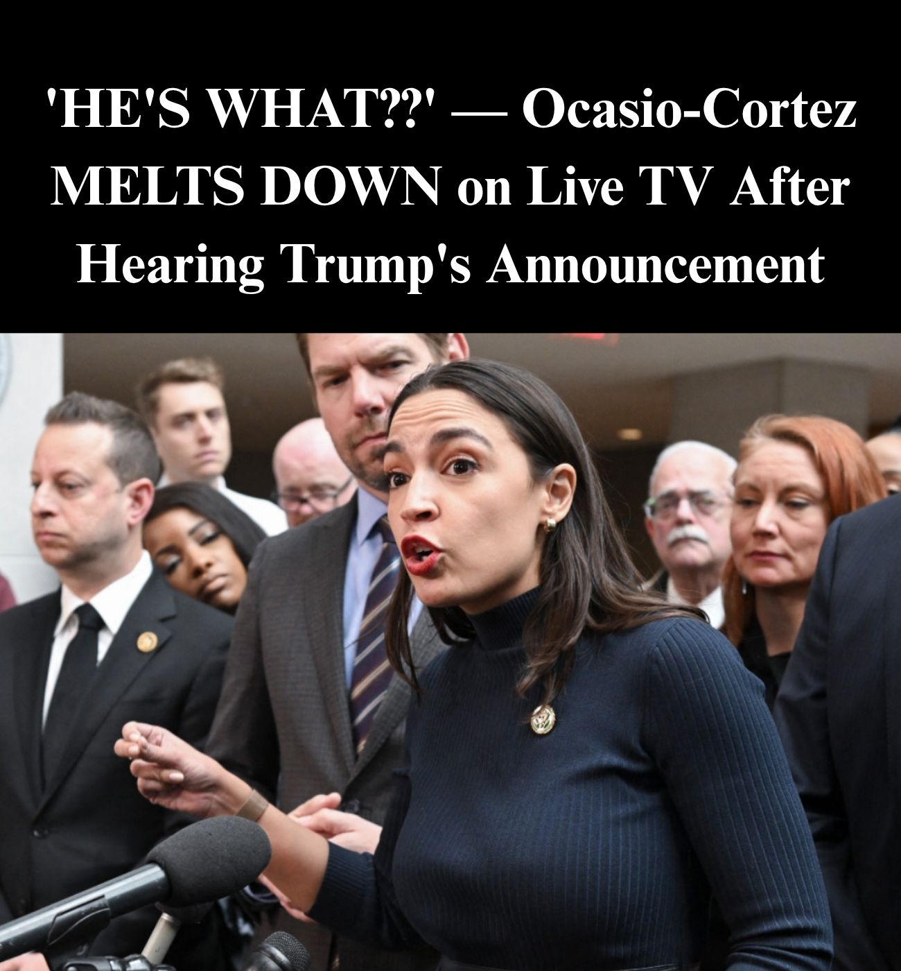Ocasio-Cortez Attacks Trump At Mamdani Rally