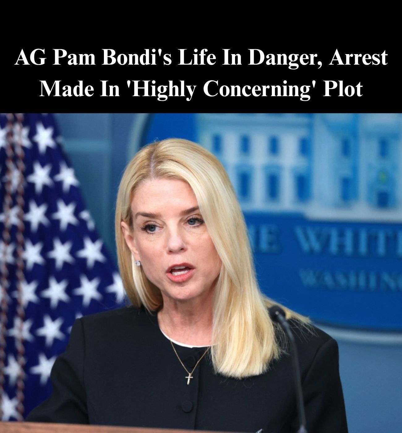 Anarchist Charged After Allegedly Putting $45,000 Bounty on Pam Bondi