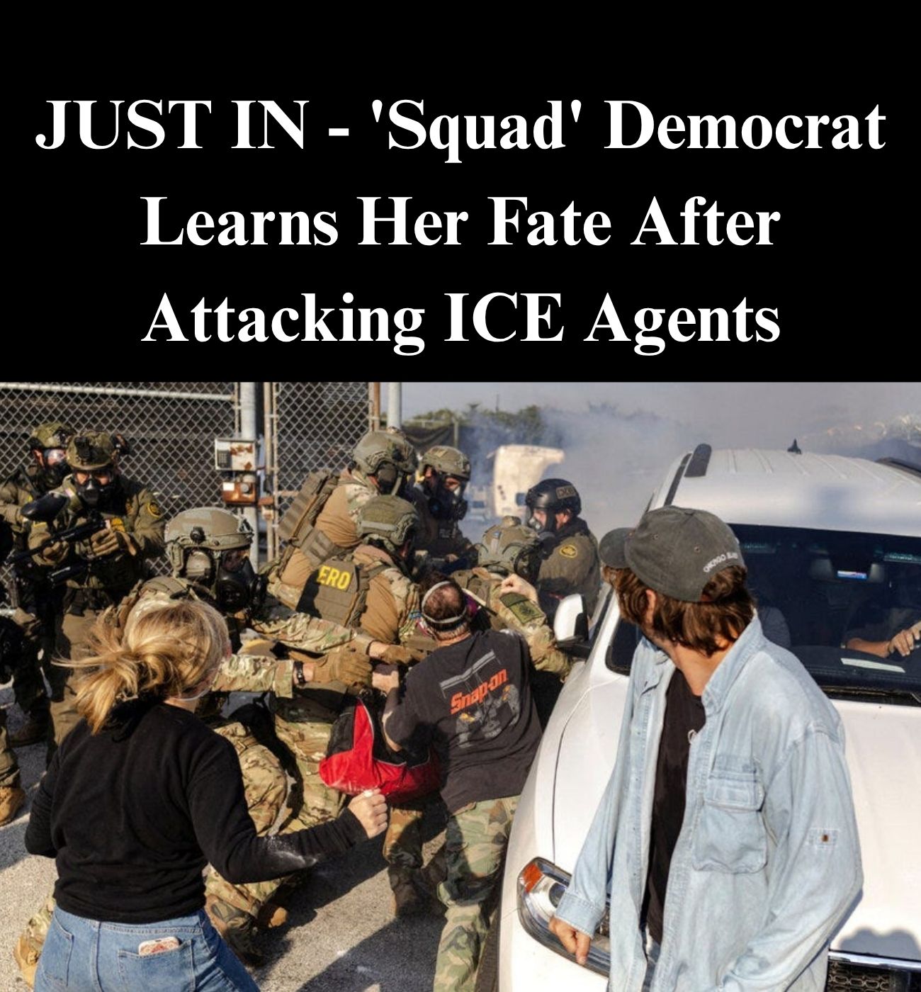 Dem Congressional Candidate Learns Fate After Attacking ICE