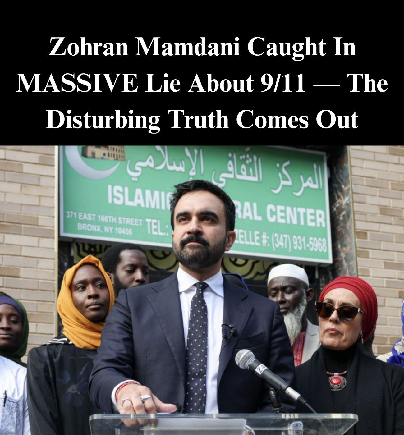 Mamdani Walks Back 9/11 Story After His False Claim About Hijab-Wearing Aunt