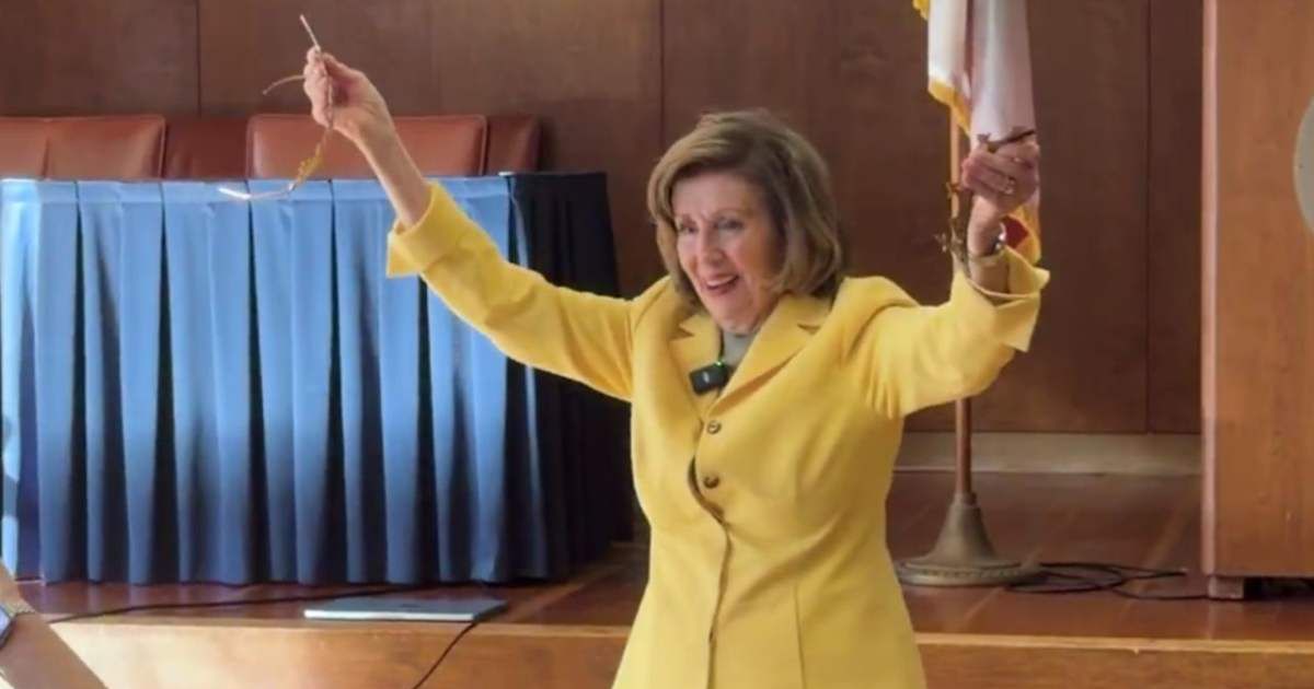 Nancy Pelosi breaks fake crown in ‘No Kings’ protest statement