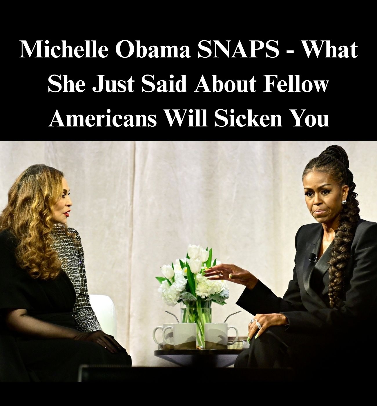 Michelle Obama Plays Race Card Again In Bizarre Interview
