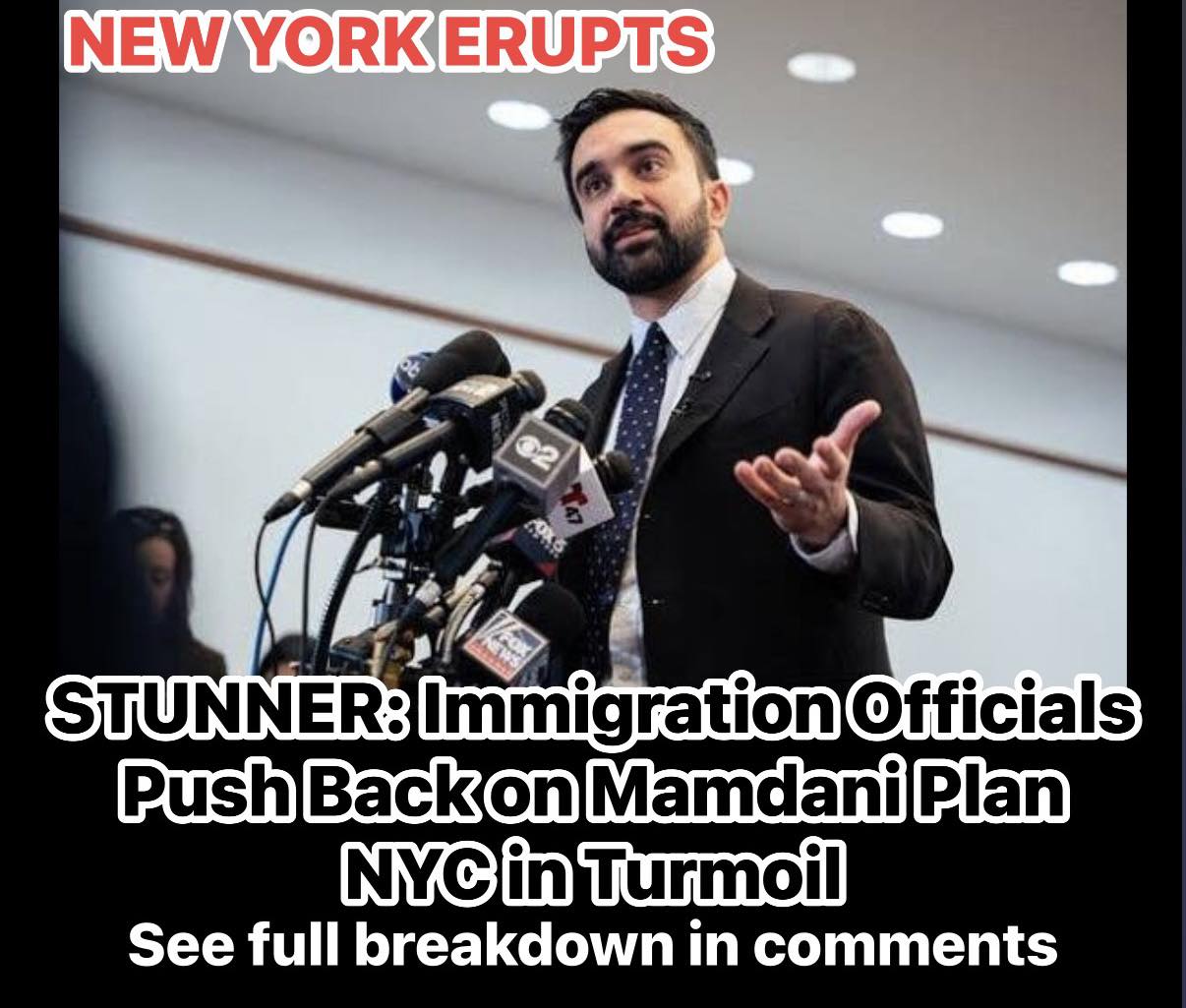 ICE Reaches Out to NYPD Officers Upset Over Mamdani Win